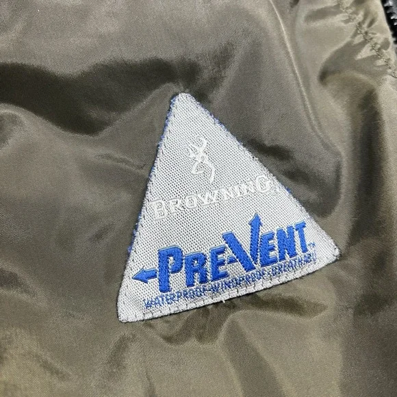 Browning Jacket Mens L Green Mossy Oak Camo Lined Pre Vent Hunting XPO X Change - Picture 7 of 15